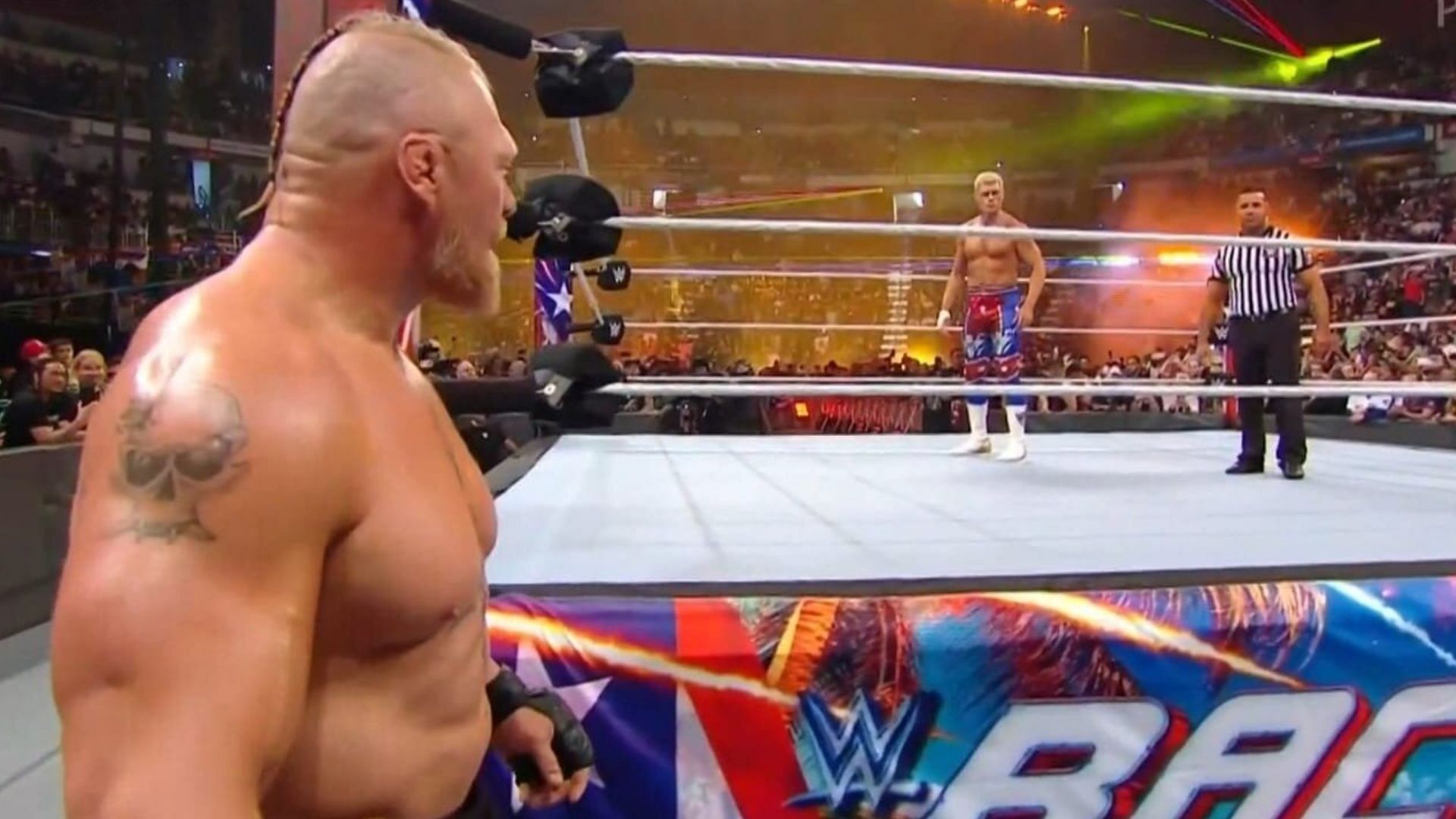 Lesnar and Cody fought in the main event of WWE Backlash 2023.